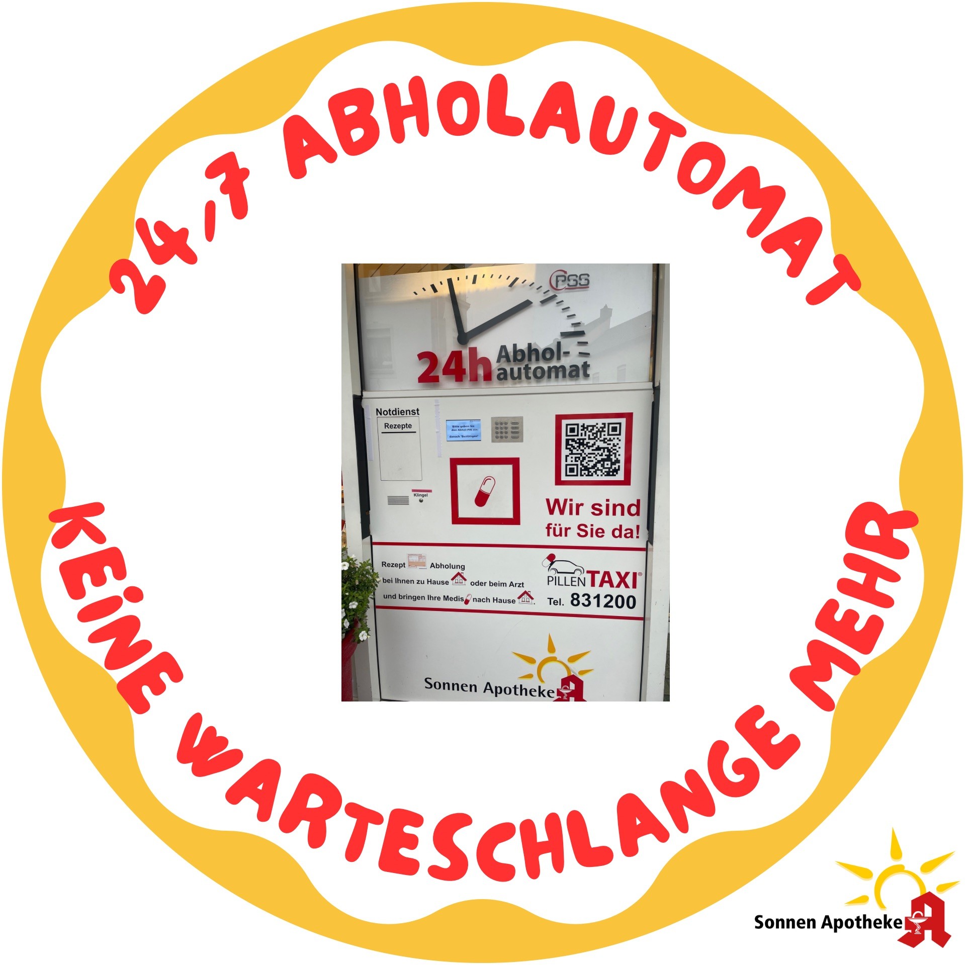 247 Abholautomat Keine Warteschlange mehr